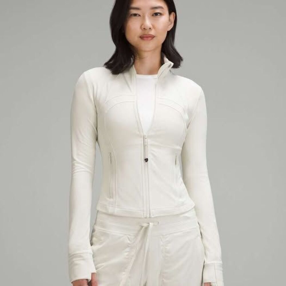 Lululemon Define Cropped Jacket *Nulu in Bone